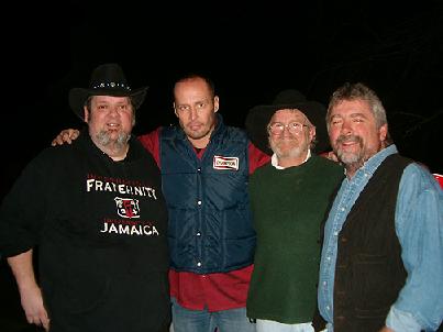 Buff with Paul, Donnie Winters and Michael Proctor.